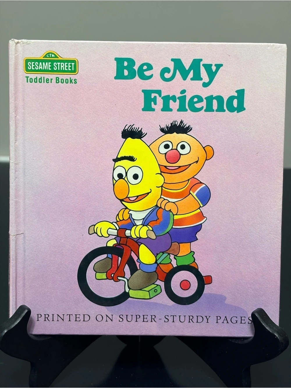Sesame Street (1991) “Be My Friend” Hardcover Toddler Book/Random House